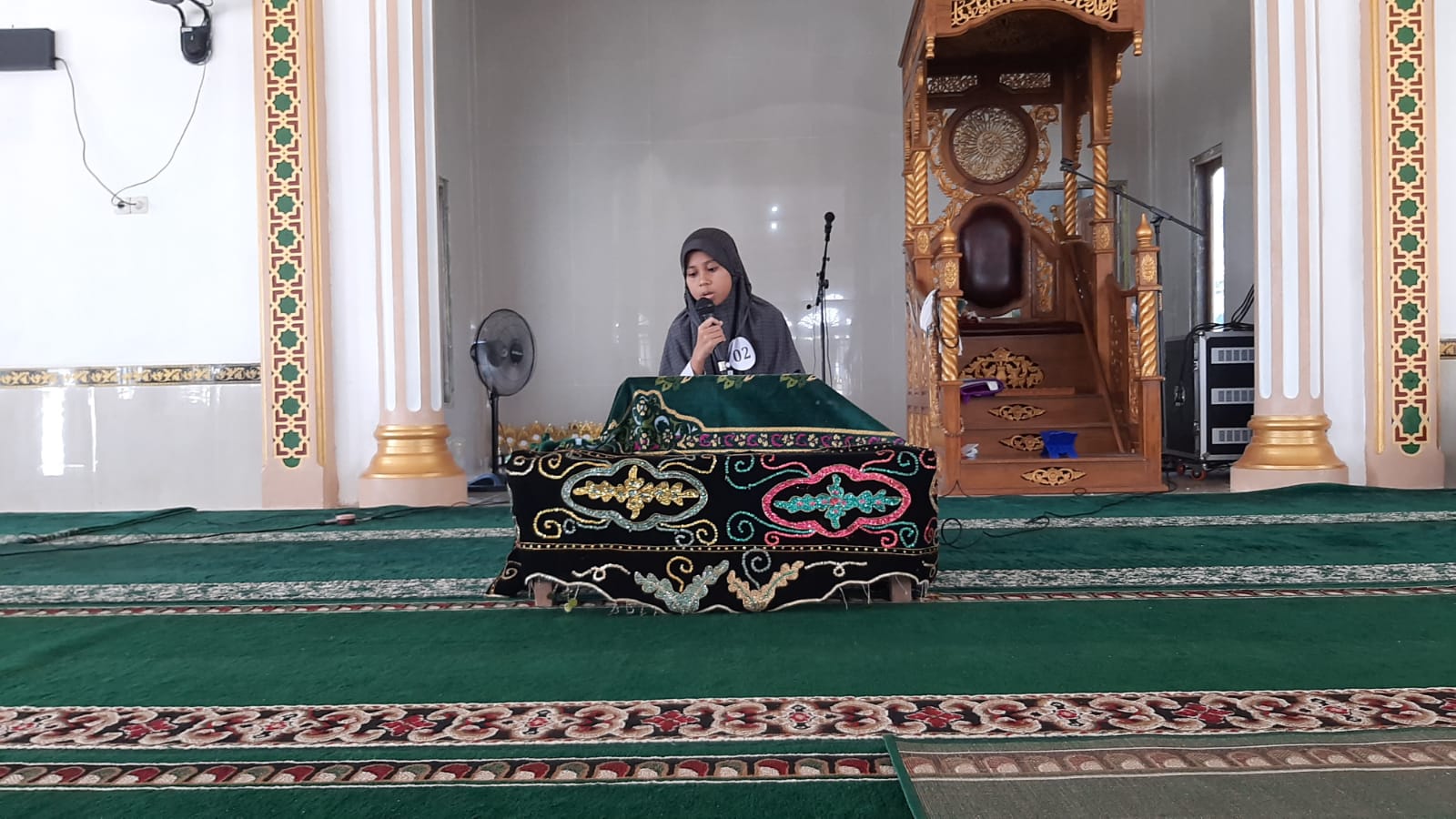 Hari Kedua Gema Ramadhan 1445H di Masjid Nurul Huda Desa Pemusiran