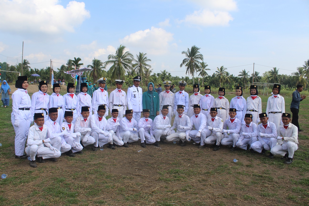 Upacara Peringatan HUT Ke-79 Republik Indonesia di Desa Pemusiran