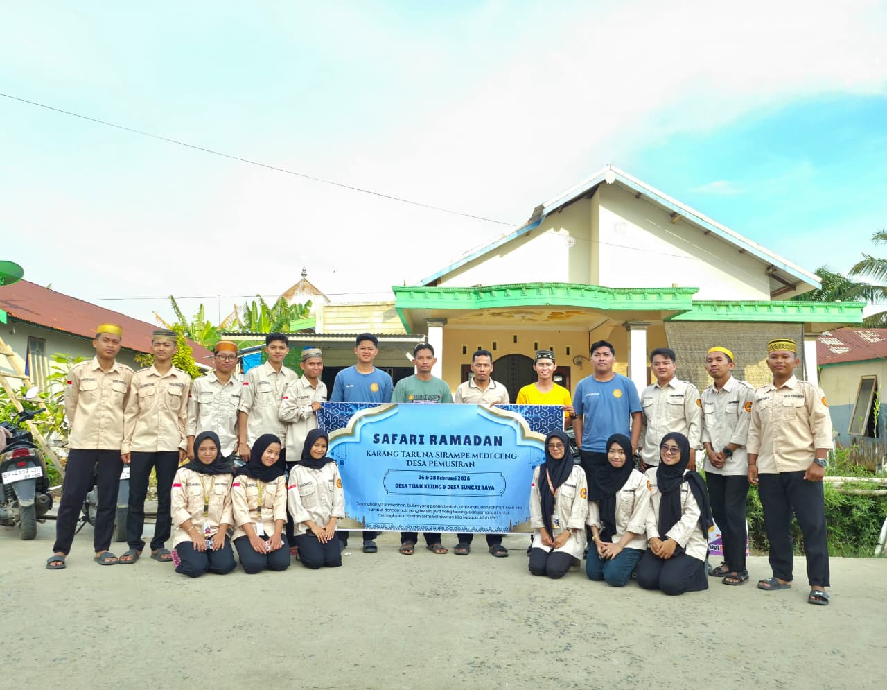 Karang Taruna Desa Pemusiran Gelar Safari Ramadhan di Sungai Raya